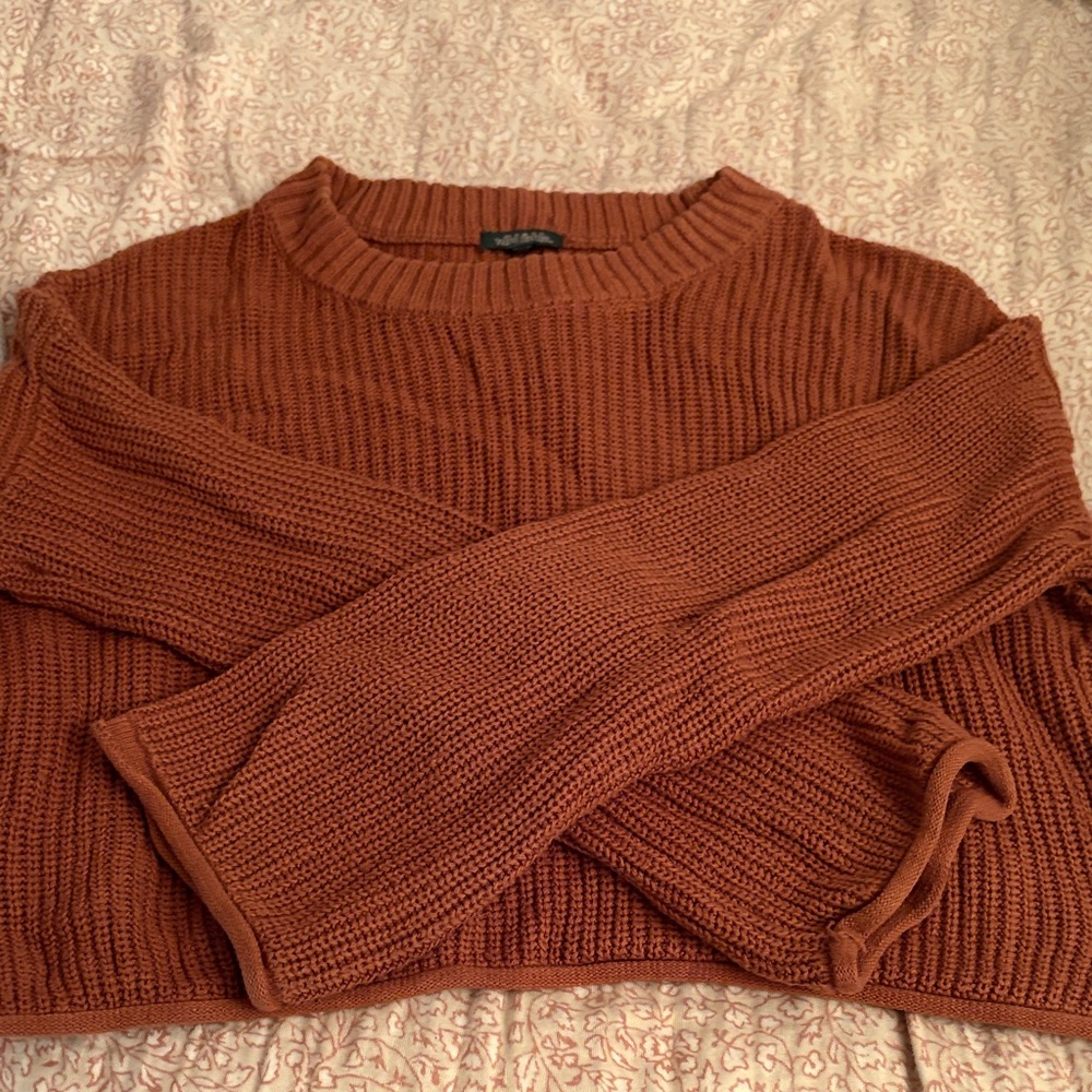 Wild Fable Rust Knit Sweater